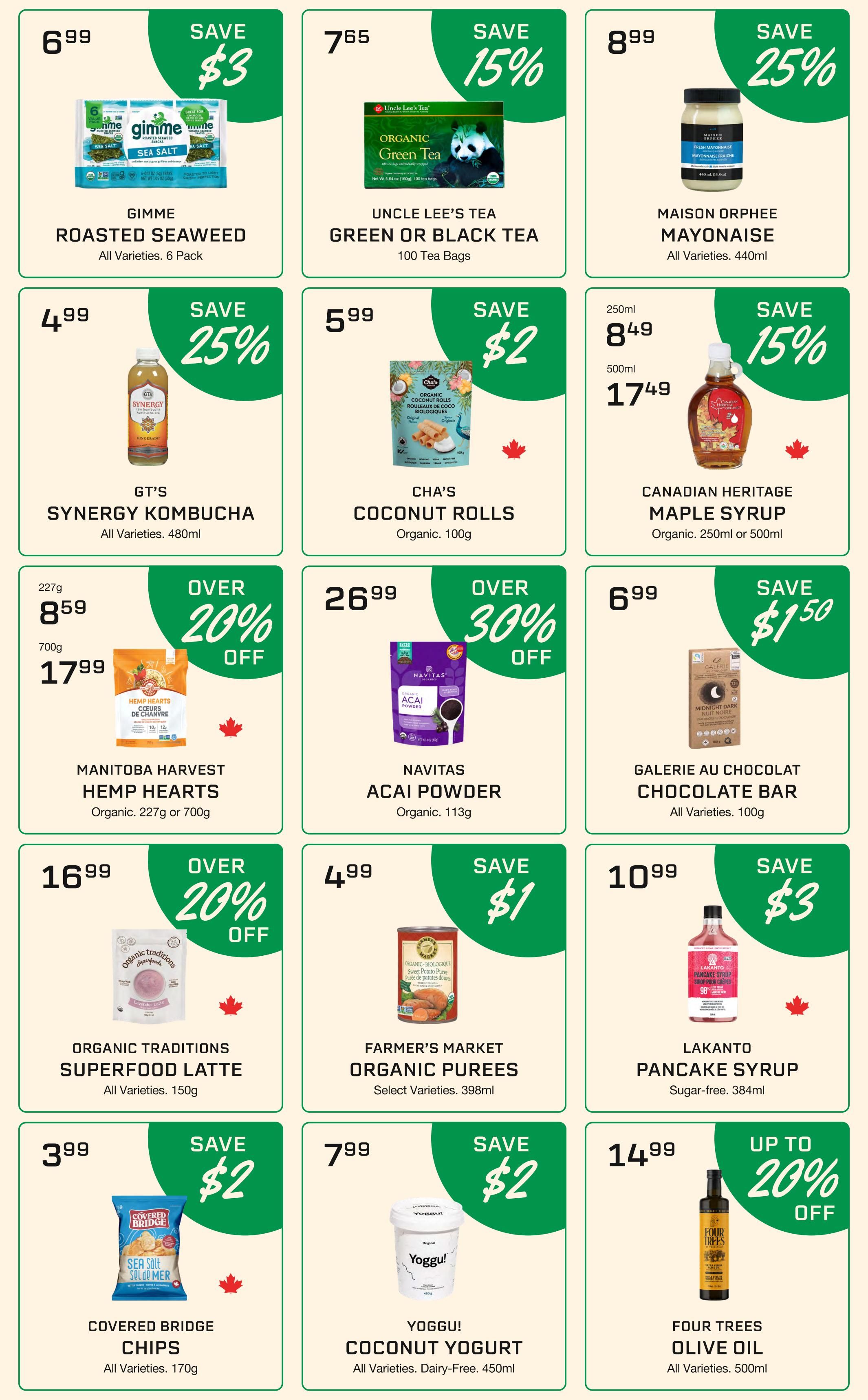 Nutters Everyday Naturals Flyer September 17 to 26
