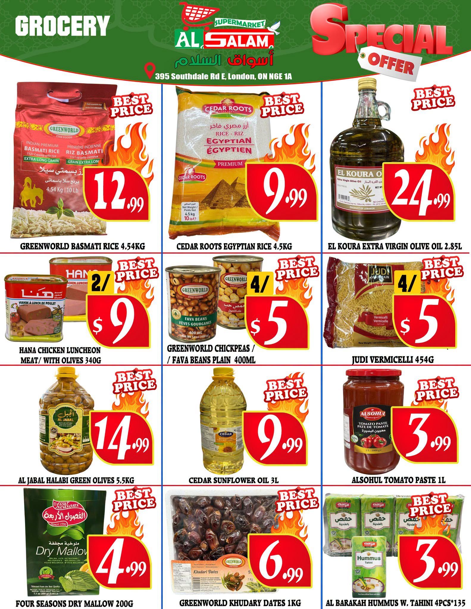 Al-Salam Supermarket Flyer September 17 to 21