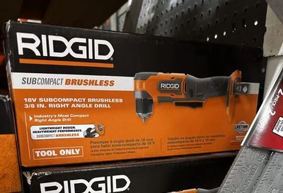 Home Depot: Ridgid 18v Right Angle Drill YMMV BRADFORD