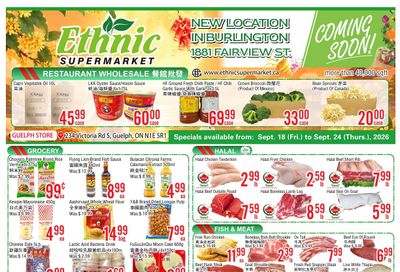Ethnic Supermarket (Guelph) Flyer September 18 to 24