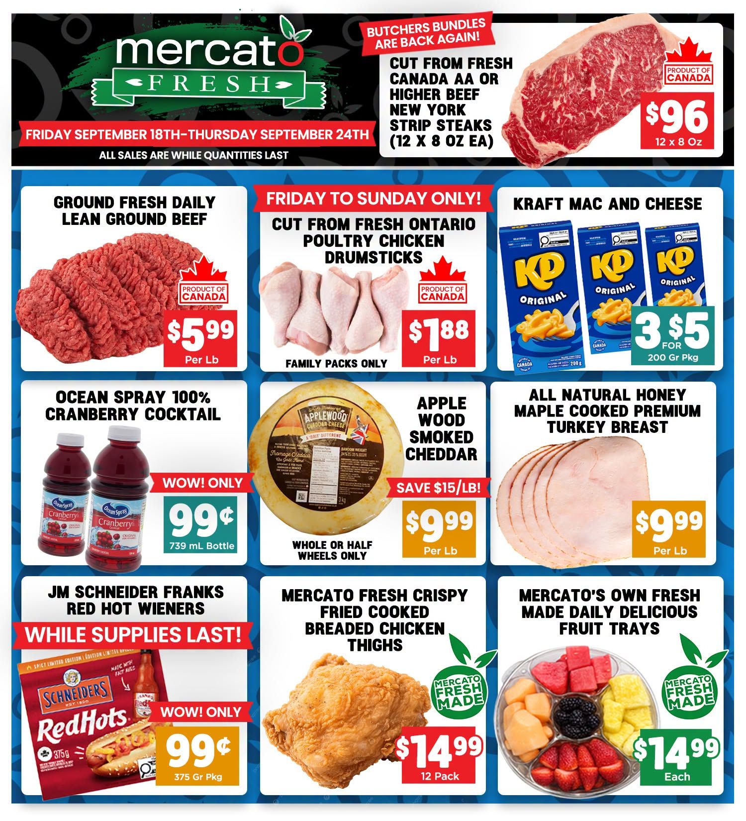 Mercato Fresh Flyer September 18 to 24