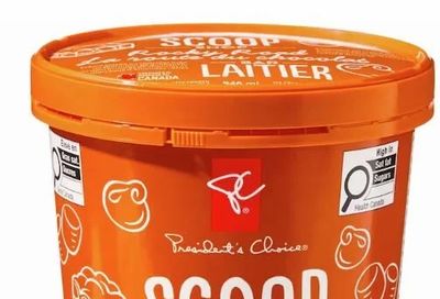No Frills: PC Scoop Shop Ice Cream 946 ml ($4) + 1500 points /w $10 spend
