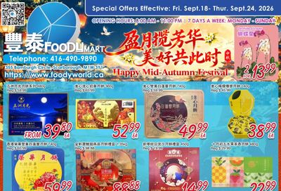 FoodyMart (Warden) Flyer September 18 to 24