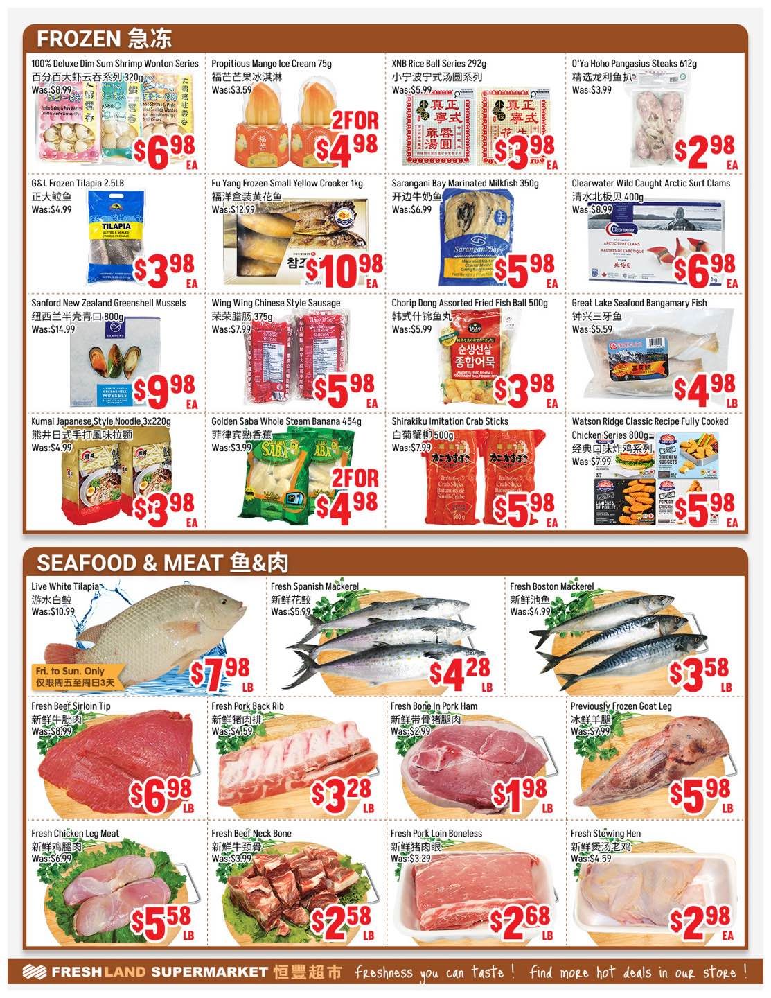 FreshLand Supermarket Flyer September 18 to 24