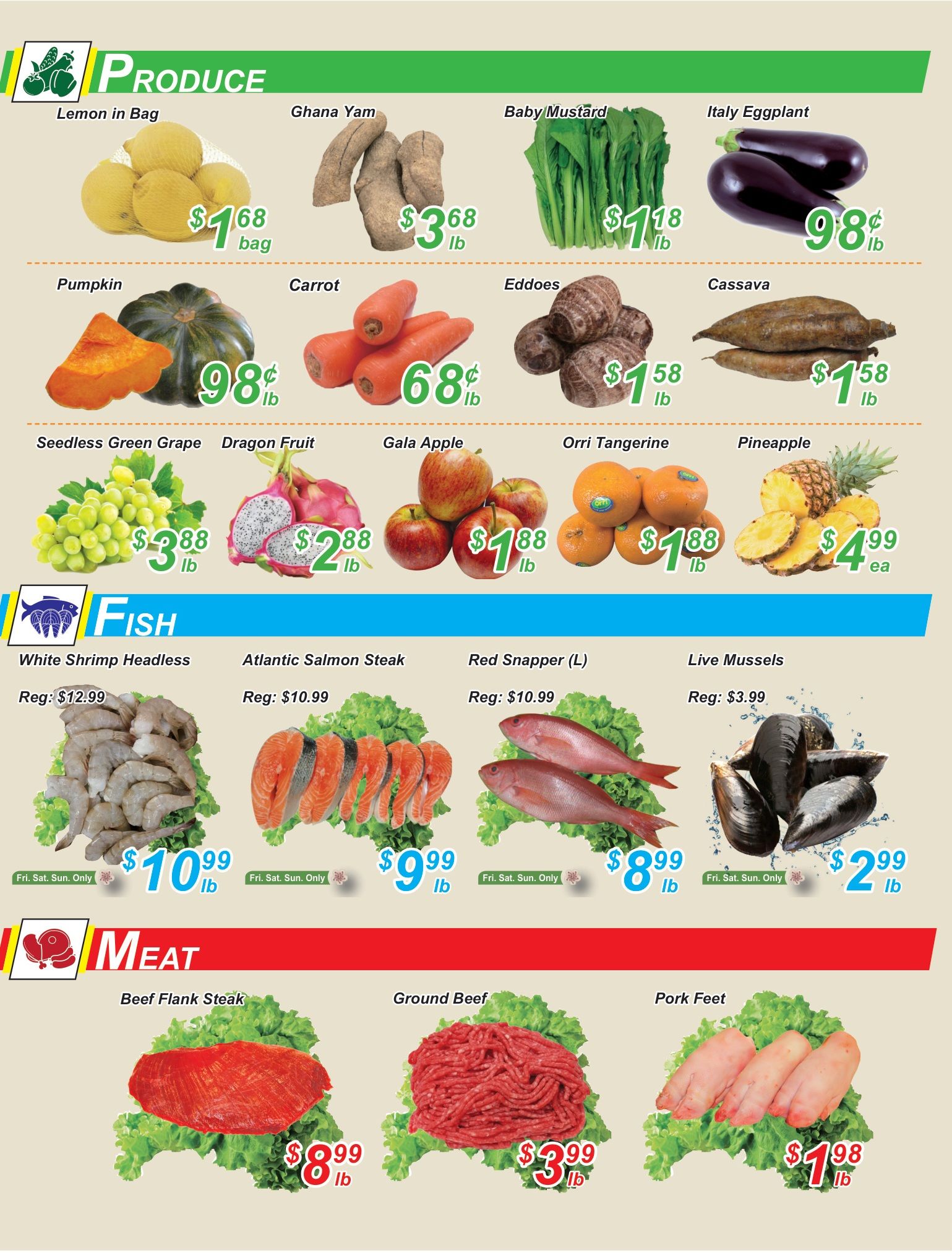 Golden Fresh Market Flyer September 18 to 24
