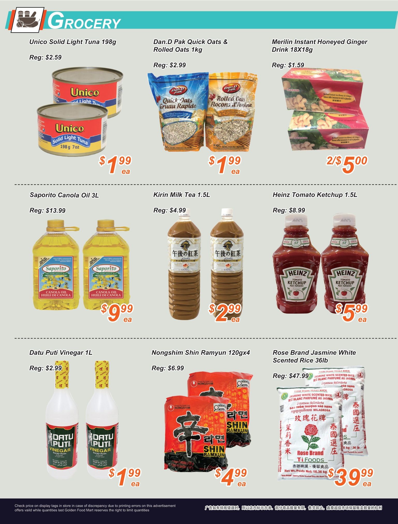 Golden Fresh Market Flyer September 18 to 24