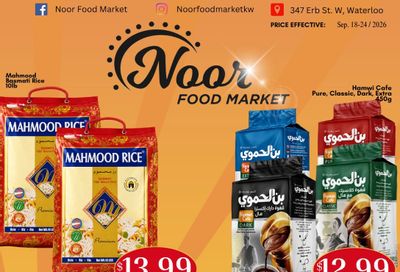 Noor Food Market Flyer September 18 to 24