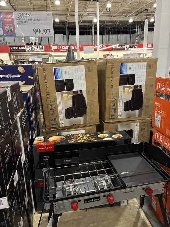 Costco - Camp Chef Tundra 3 Burner Stove with Griddle | $99.97 Clearance Costco - Camp Chef Tundra 3 Burner Stove with Griddle | $99.97 Clearance