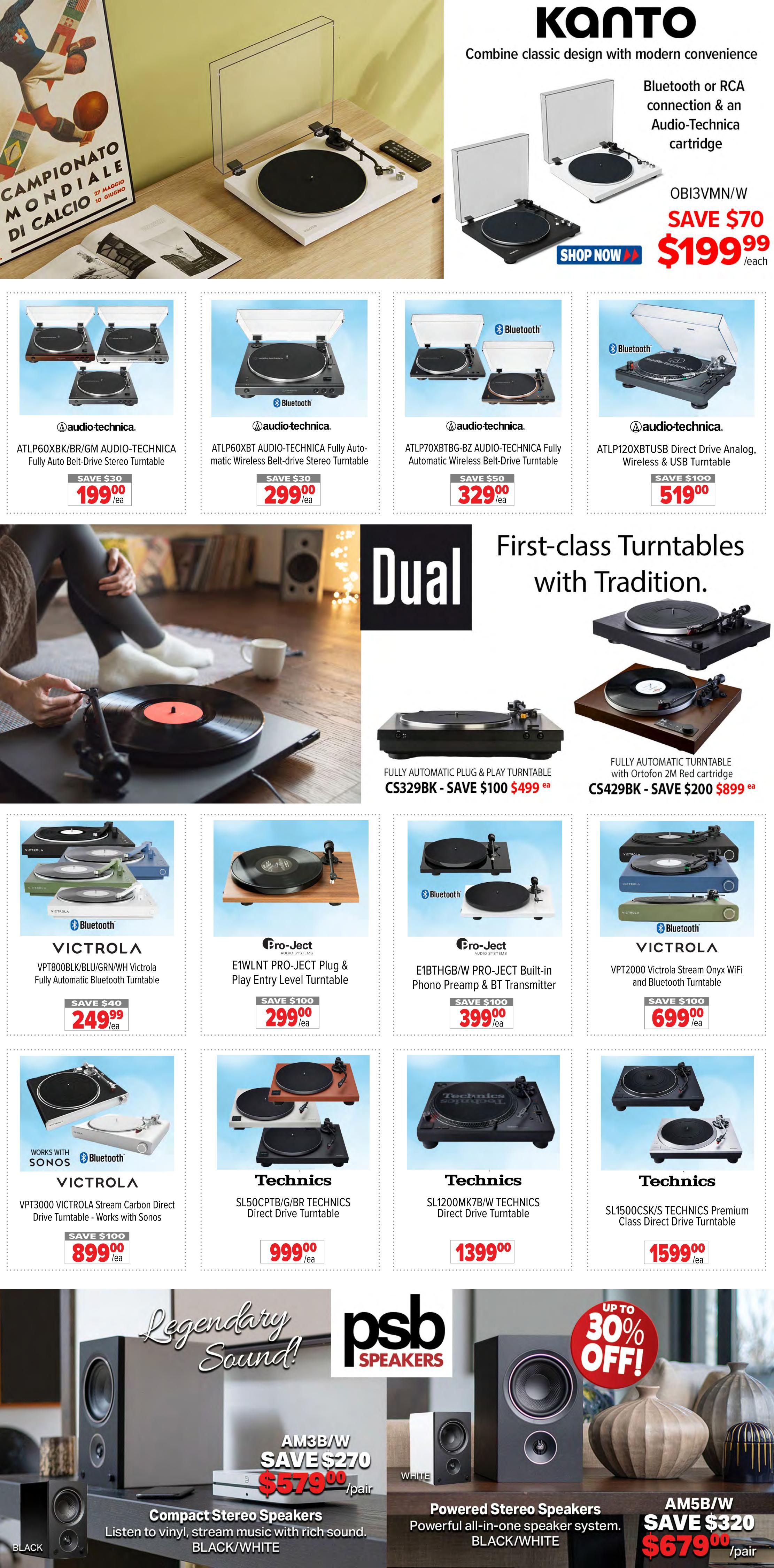 2001 Audio Video Flyer September 18 to 24