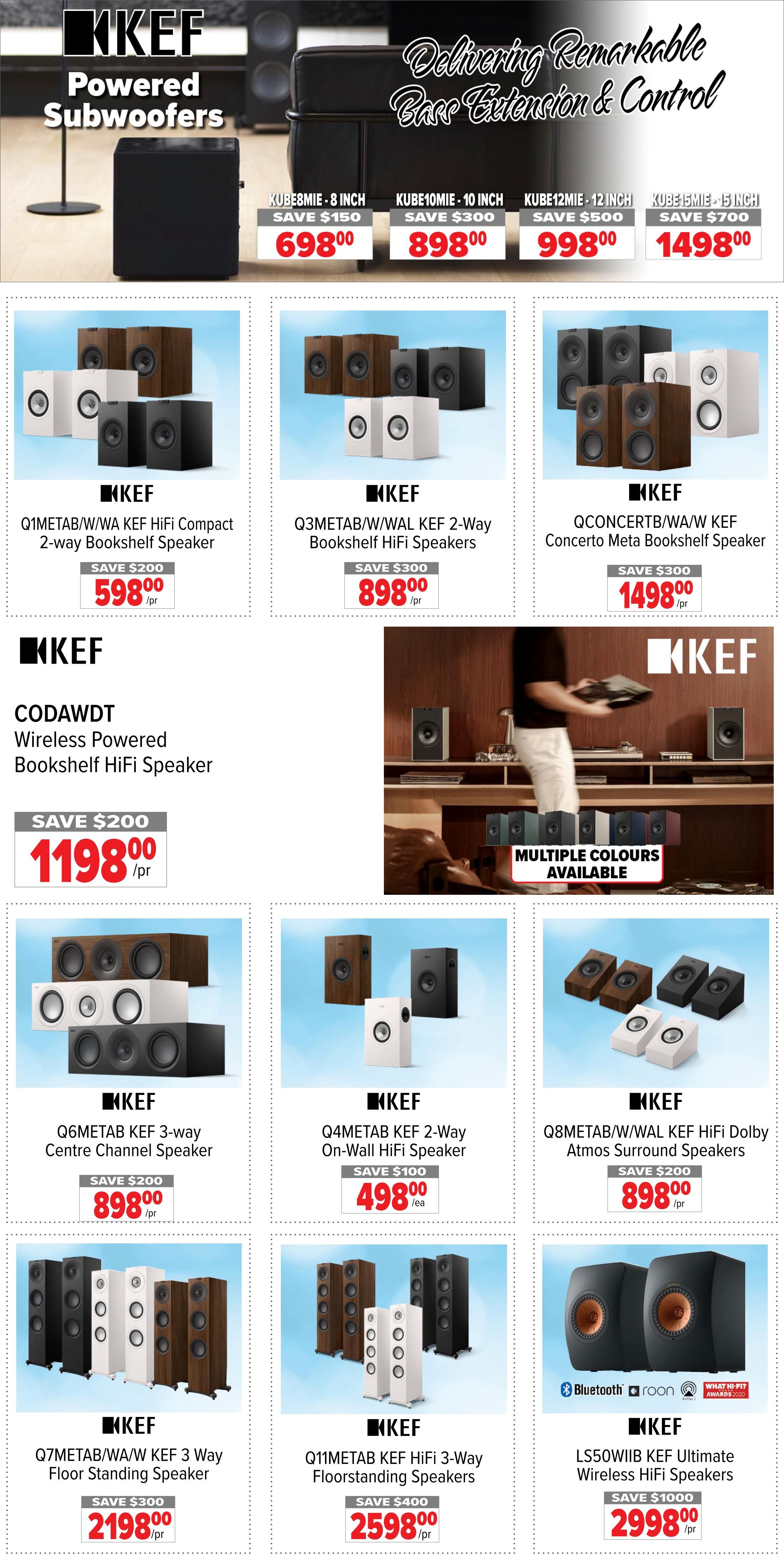 2001 Audio Video Flyer September 18 to 24
