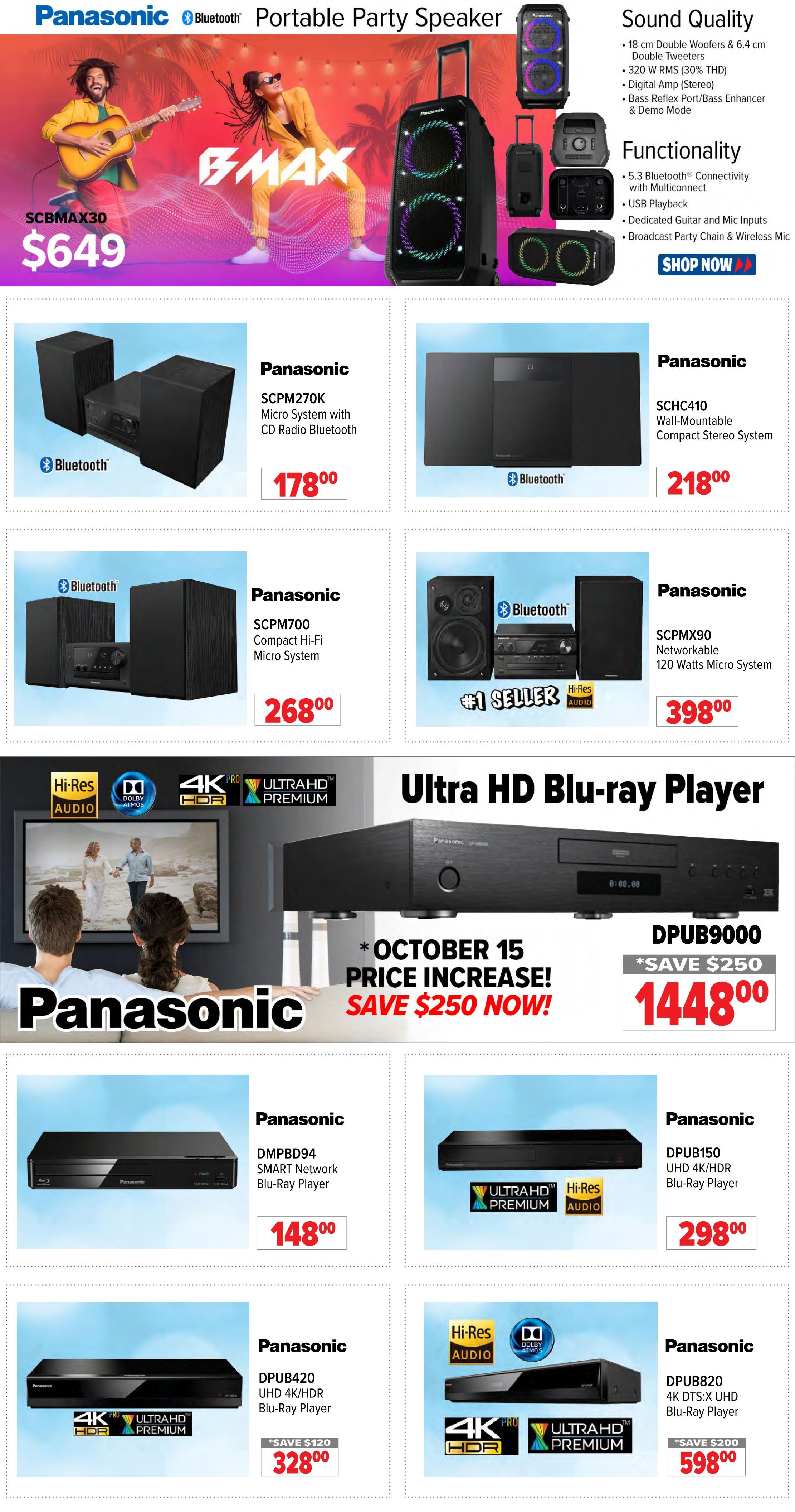 2001 Audio Video Flyer September 18 to 24