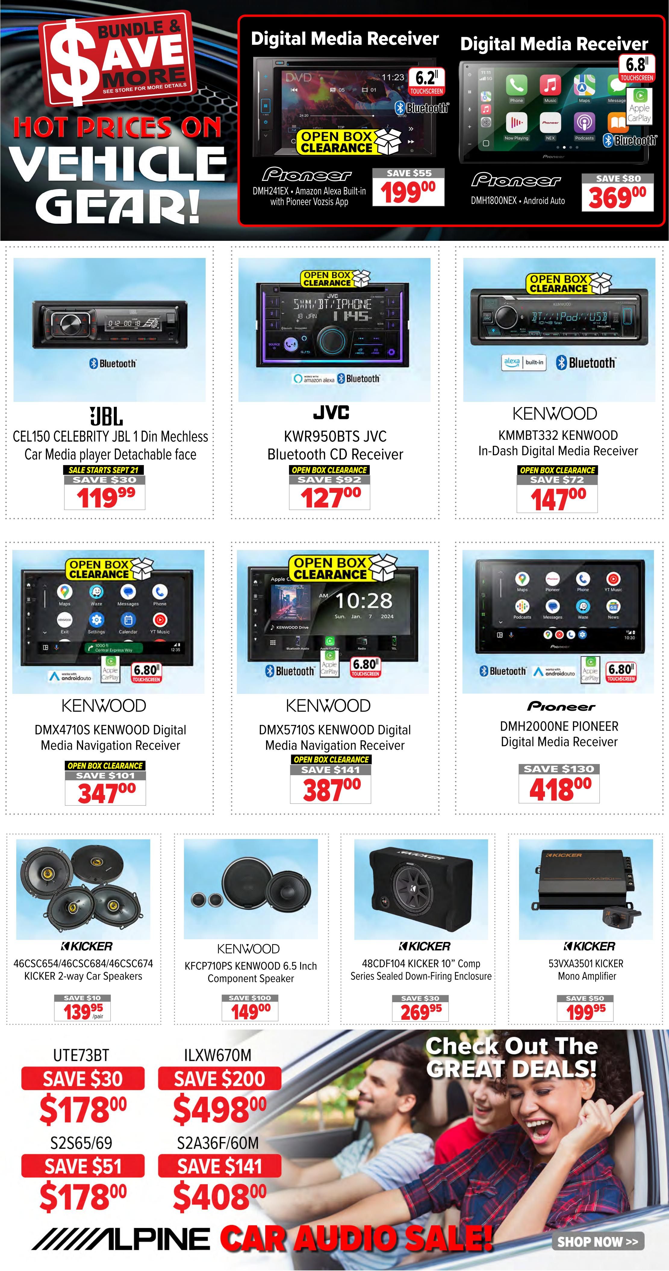 2001 Audio Video Flyer September 18 to 24