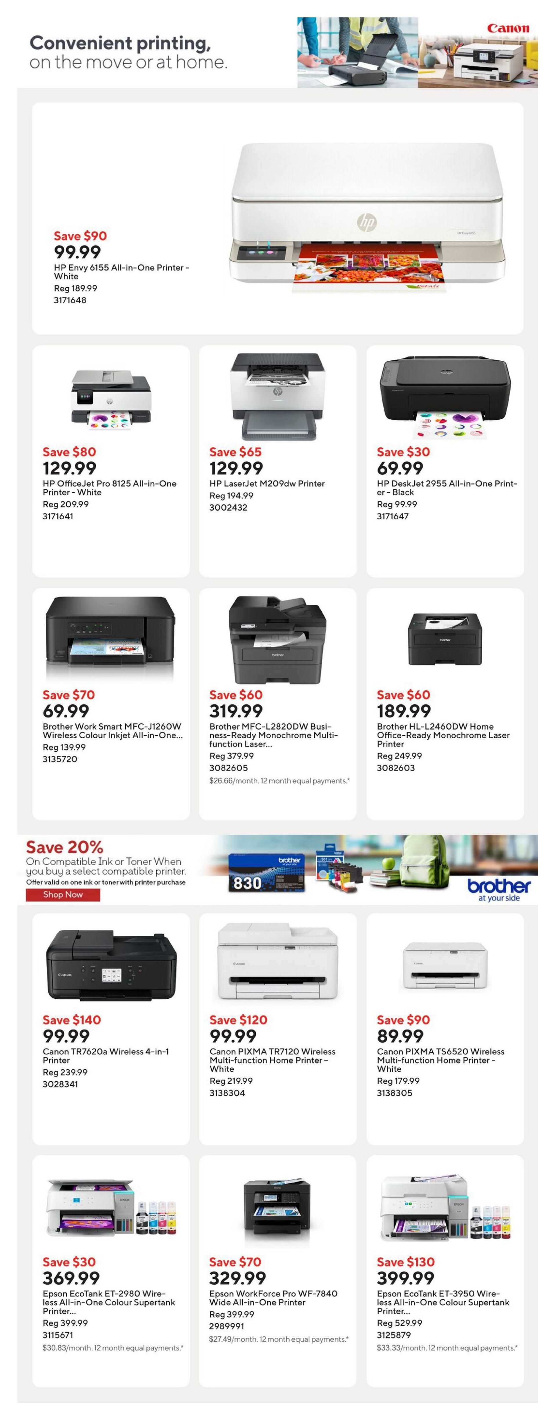 Staples Flyer September 18 to 24