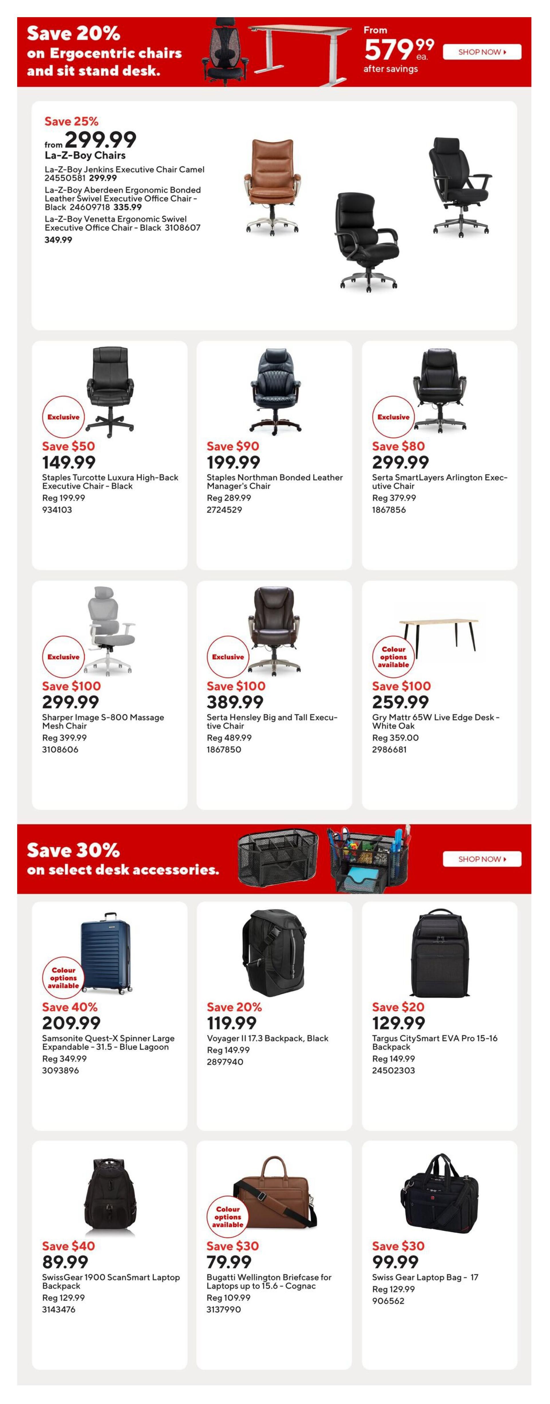 Staples Flyer September 18 to 24