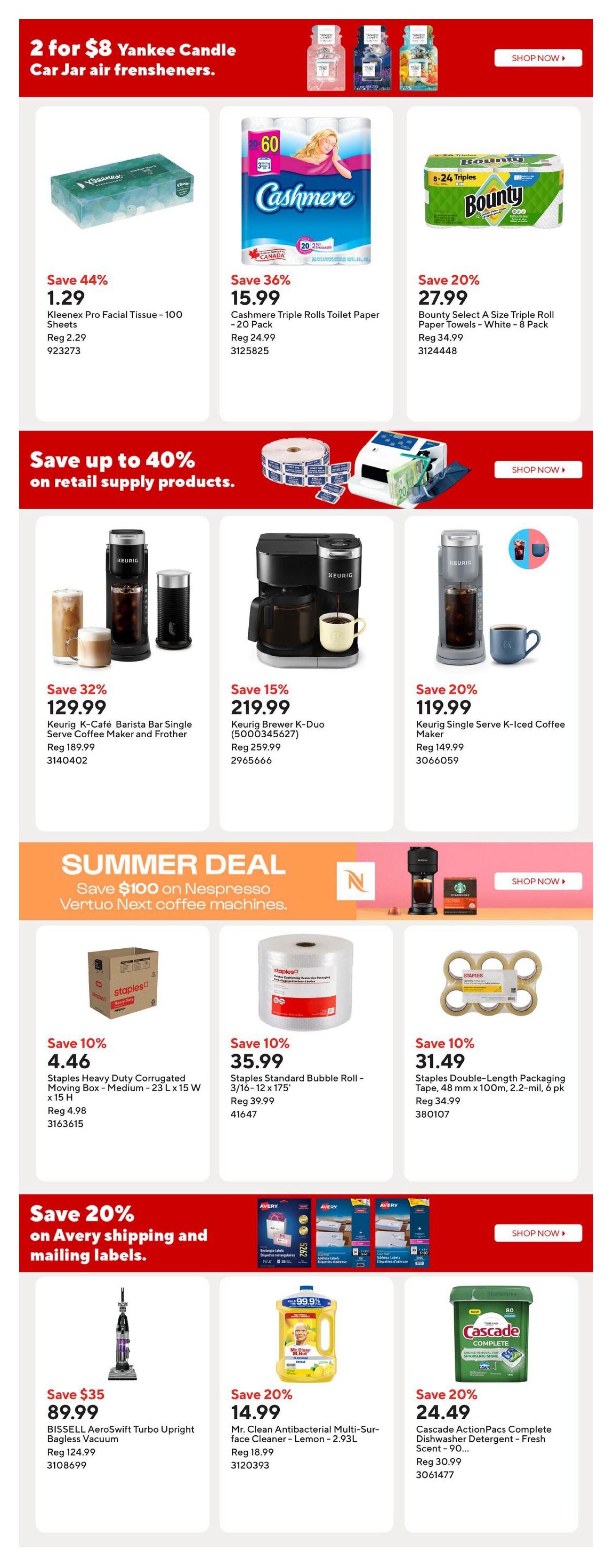 Staples Flyer September 18 to 24