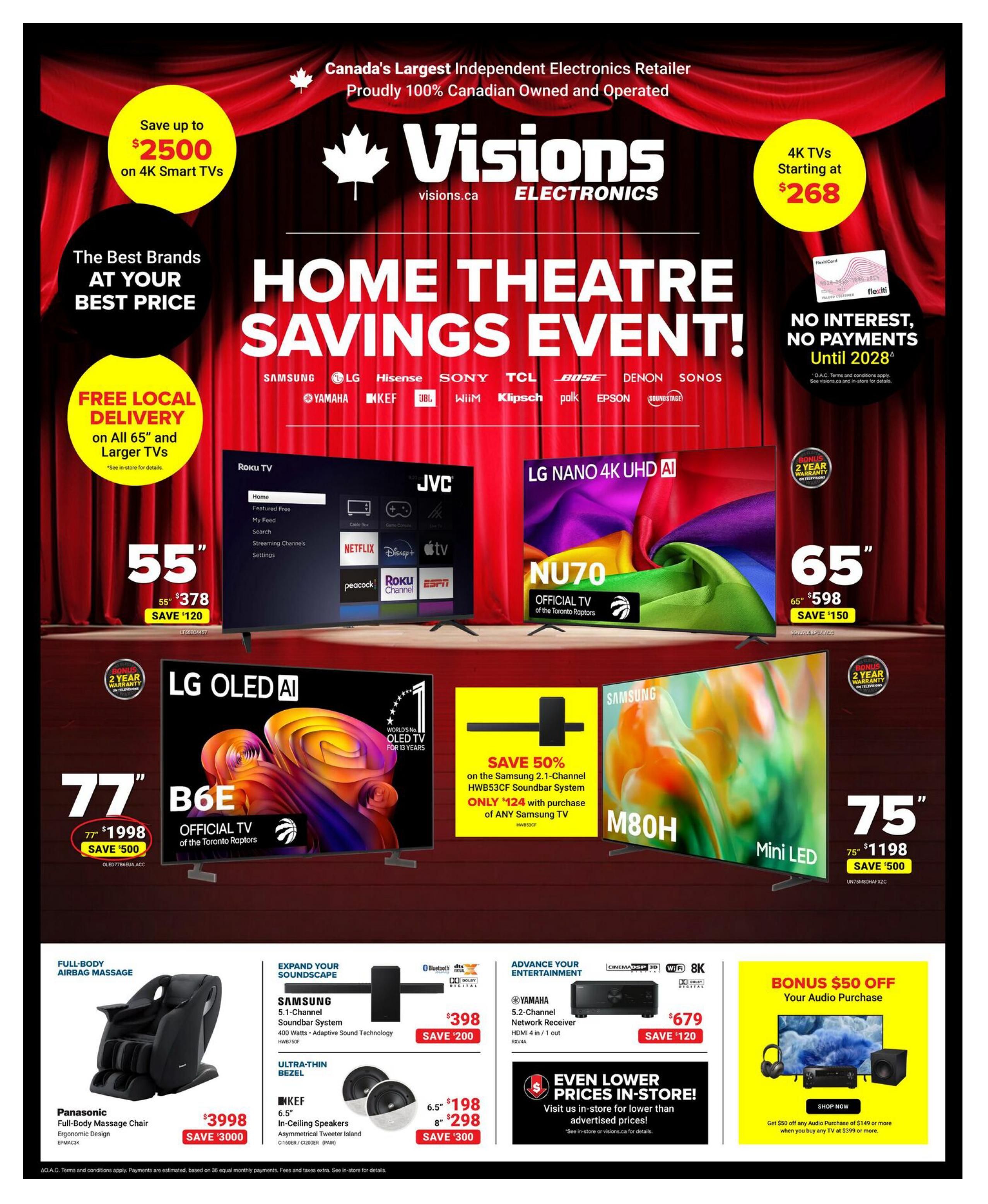 Visions Electronics Flyer September 18 to 24