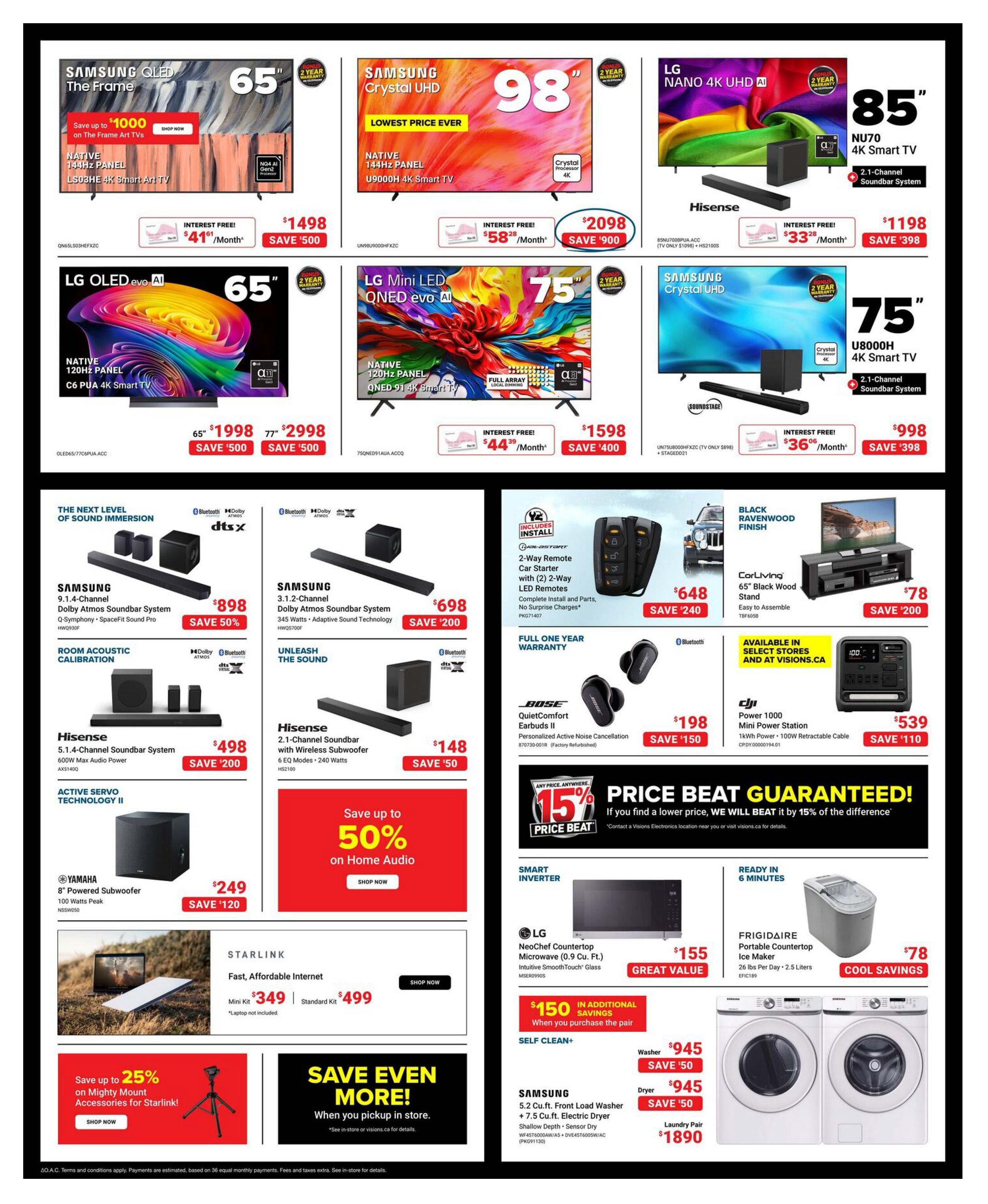 Visions Electronics Flyer September 18 to 24