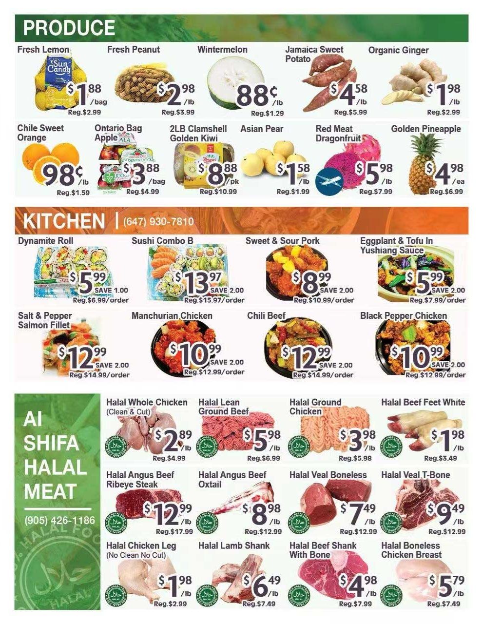Blue Sky Supermarket (Pickering) Flyer September 18 to 24