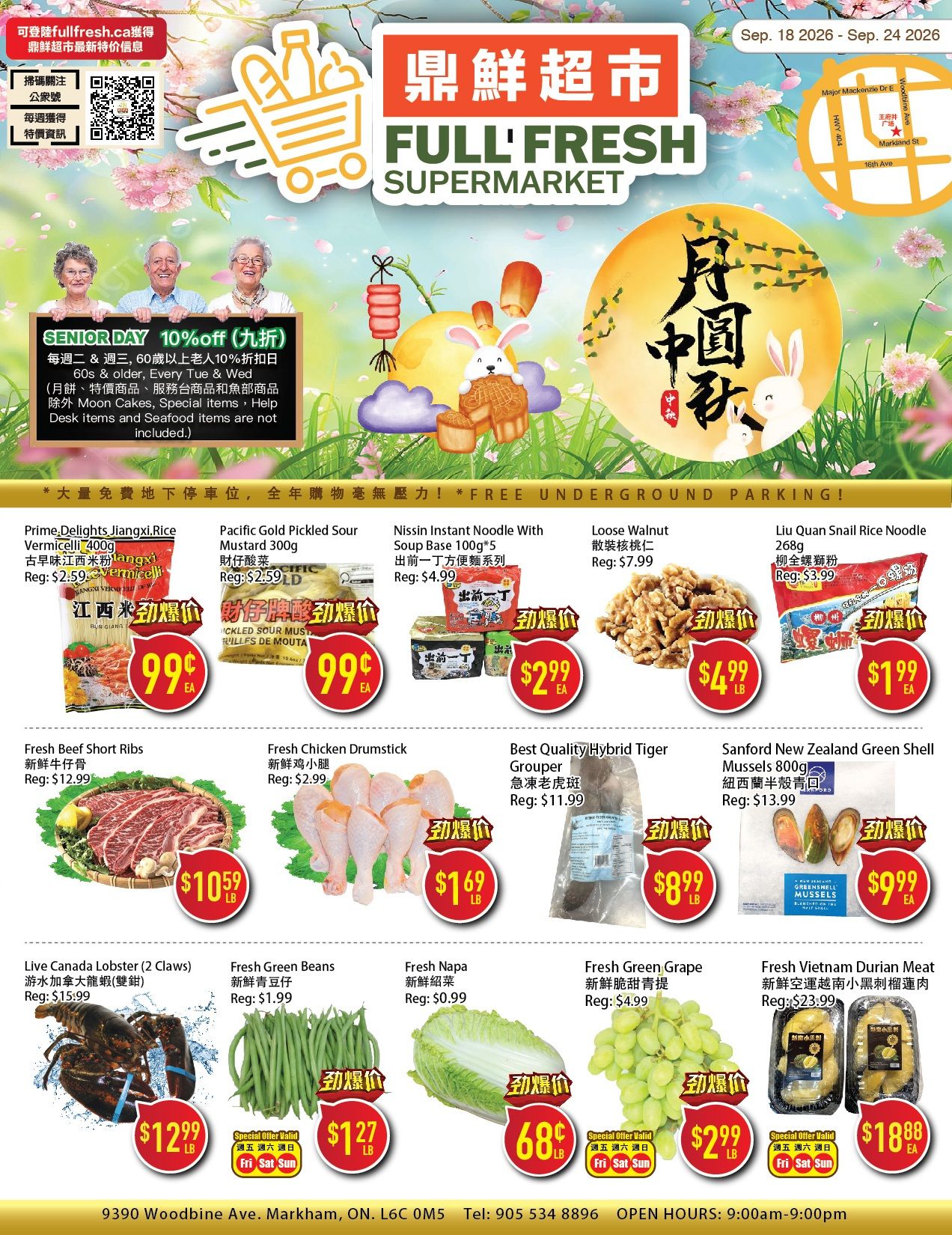 Full Fresh Supermarket Flyer September 18 to 24