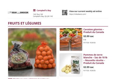 Mike Dean Local Grocer Flyer September 17 to 24