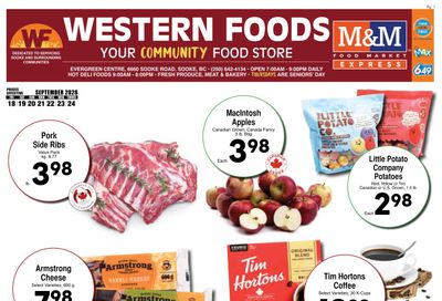 Western Foods Flyer September 18 to 24