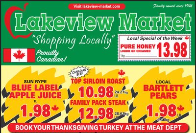 Lakeview Market Flyer September 19 to 25