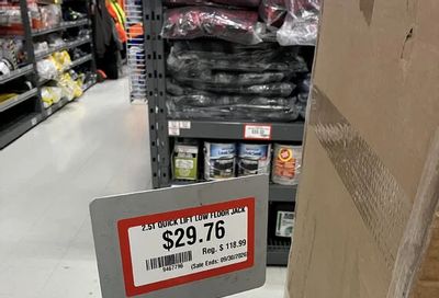 Princess Auto - Coquitlam BC - 2.5 Ton Floor Jack $29.76