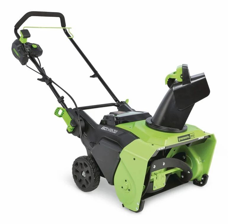 Canadian Tire: Greenworks 60V Single Stage Brushless Cordless Snowblower, 22-in, with 5Ah Battery Canadian Tire: Greenworks 60V Single Stage Brushless Cordless Snowblower, 22-in, with 5Ah Battery