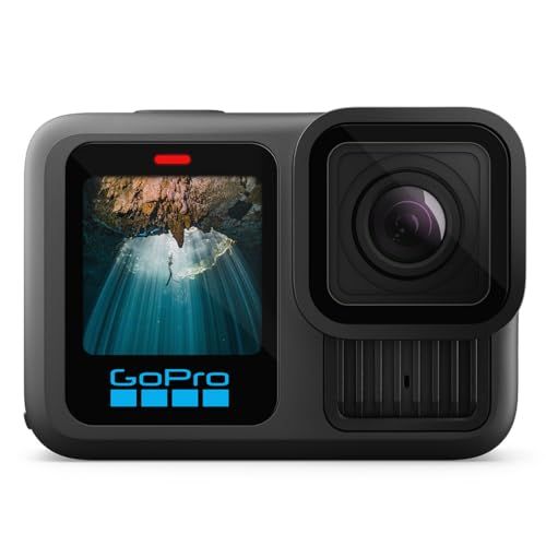 GoPro HERO13 Black - Waterproof Action Camera with 5.3K60 Video, 27MP Photo + Compatability with HB-Series Lenses GoPro HERO13 Black - Waterproof Action Camera with 5.3K60 Video, 27MP Photo + Compatability with HB-Series Lenses