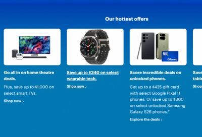 Best Buy Canada: Home Theatre Deals + Save up to $1000 on Select Smart TVs + Top Deals This Week