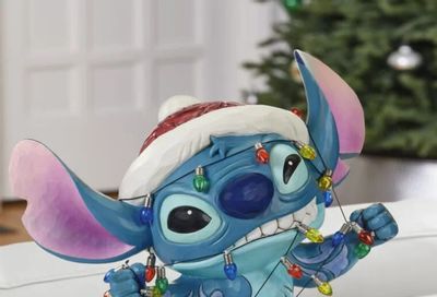 Costco: Jim Shore Disney Christmas Stitch statue $39.97