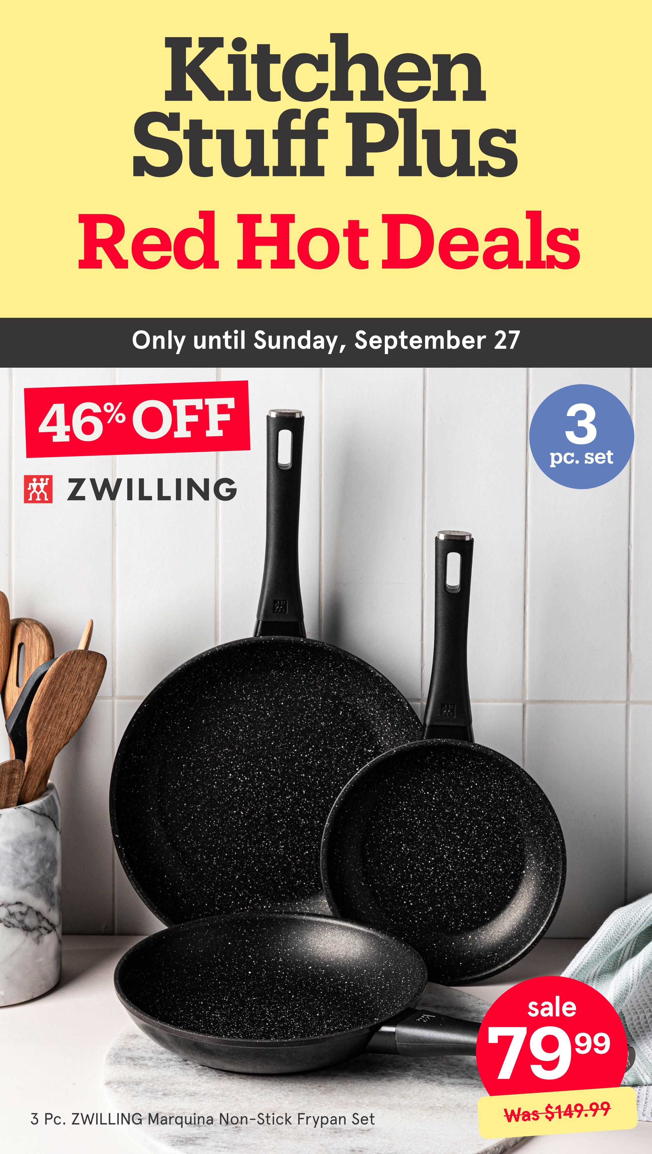 Kitchen Stuff Plus Red Hot Deals Flyer September 21 to 27