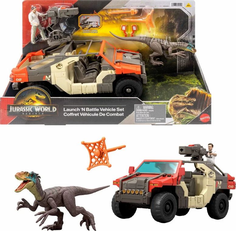 Walmart: Jurassic World Rebirth Launch ‘N Battle Vehicle - $24.97 (37% off) Walmart: Jurassic World Rebirth Launch ‘N Battle Vehicle - $24.97 (37% off)