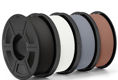 TECBEARS High Speed Matte PLA Filament 1.75mm Bundle 4kg, Multicolor