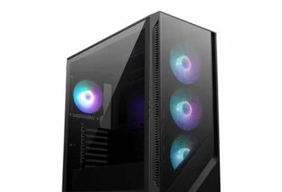 Amazon.ca: ATX PC Case MSI MAG 4 ARGB Fans and controller $69