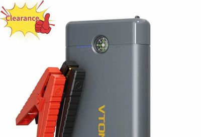 Walmart: VTOMAN V5 3000A Jump Starter for Car $41.99 (Reg. $89.99)