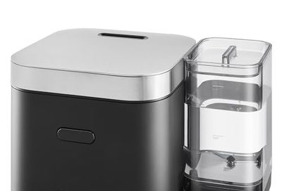 KitchenAid Rice and Grain Cooker 8 Cup with Automatically Sensing Integrated Scale + Water Tank, KGC3155BM