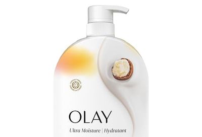 Olay Ultra Moisture Body Wash with Shea Butter, Vitamin B3 and Hyaluronic Blend, 1.03 L