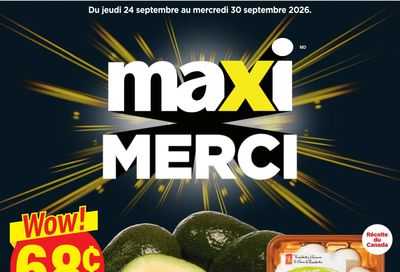 Maxi Flyer September 24 to 30