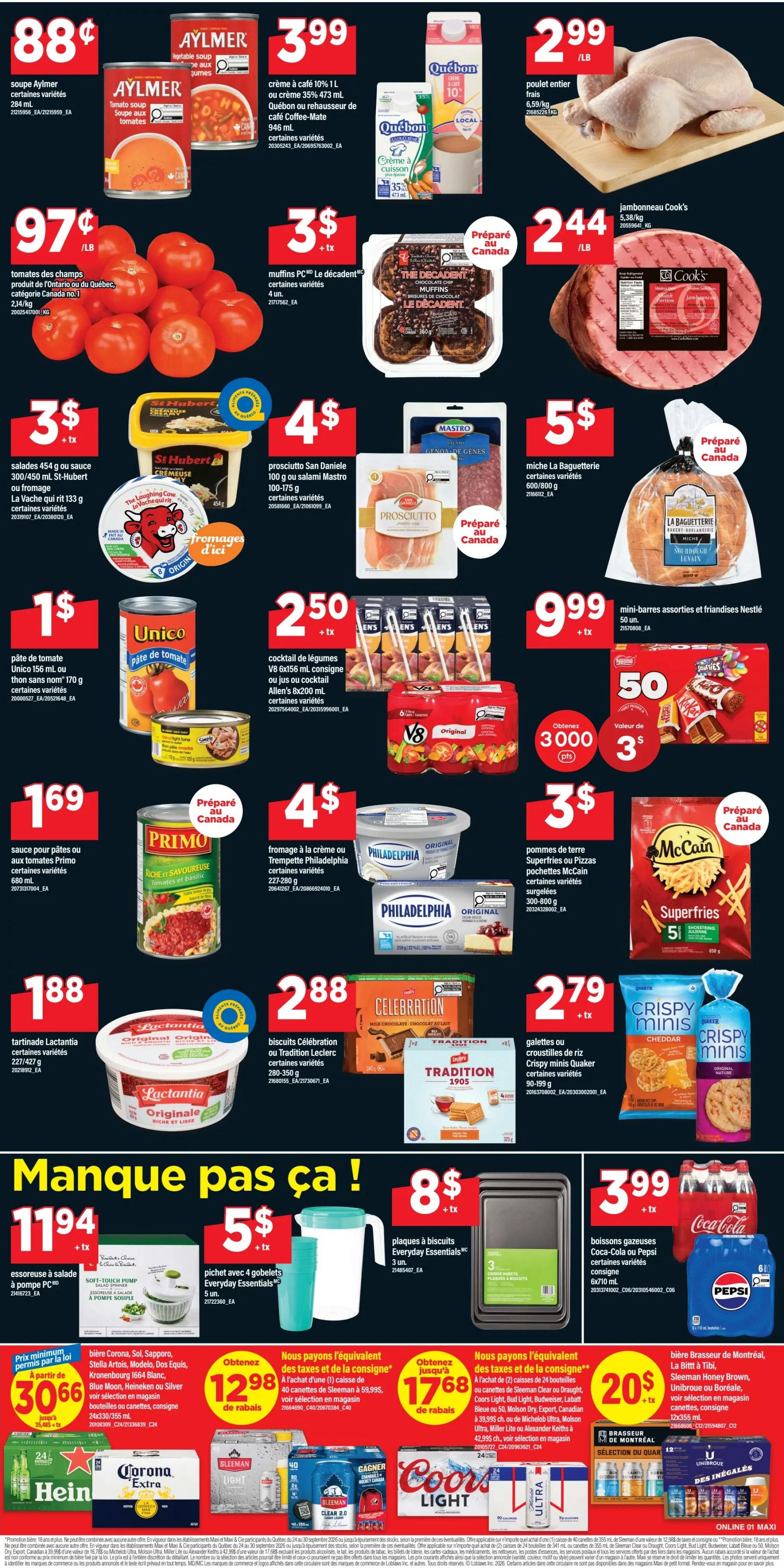 Maxi Flyer September 24 to 30