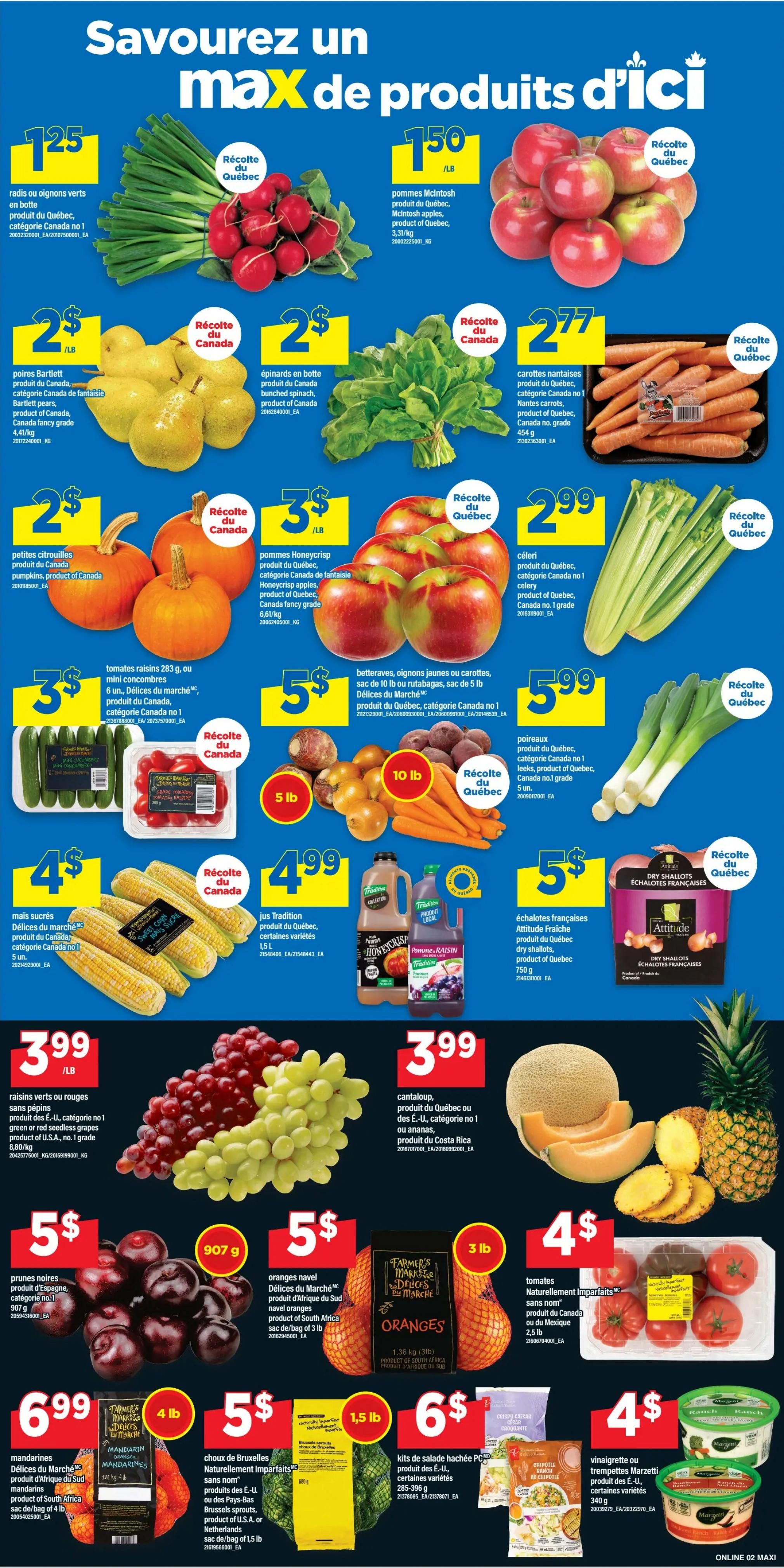 Maxi Flyer September 24 to 30