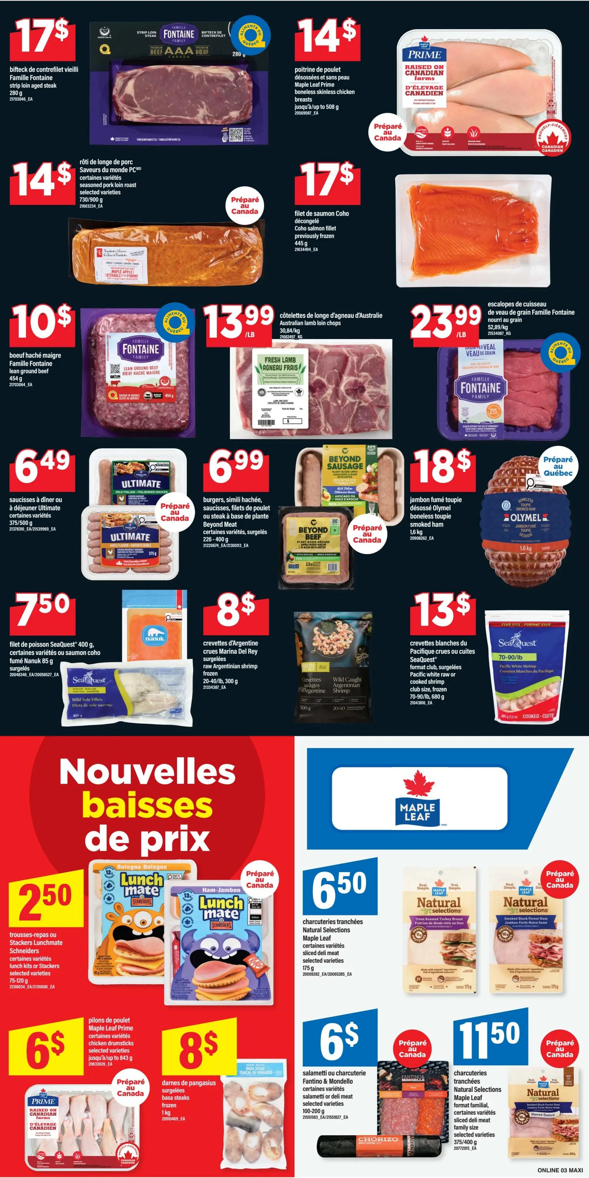 Maxi Flyer September 24 to 30