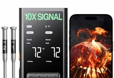 Amazon.ca: ThermoMaven WT07 2-Probe Meat Thermometer - $71.99