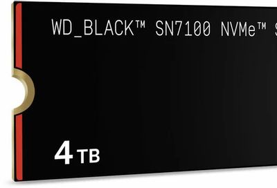 shopRBC: WD Black SN7100 4TB M.2 2280 NVMe SSD PCI-E4.0 x4 7250/6900MB/s $594.96!
