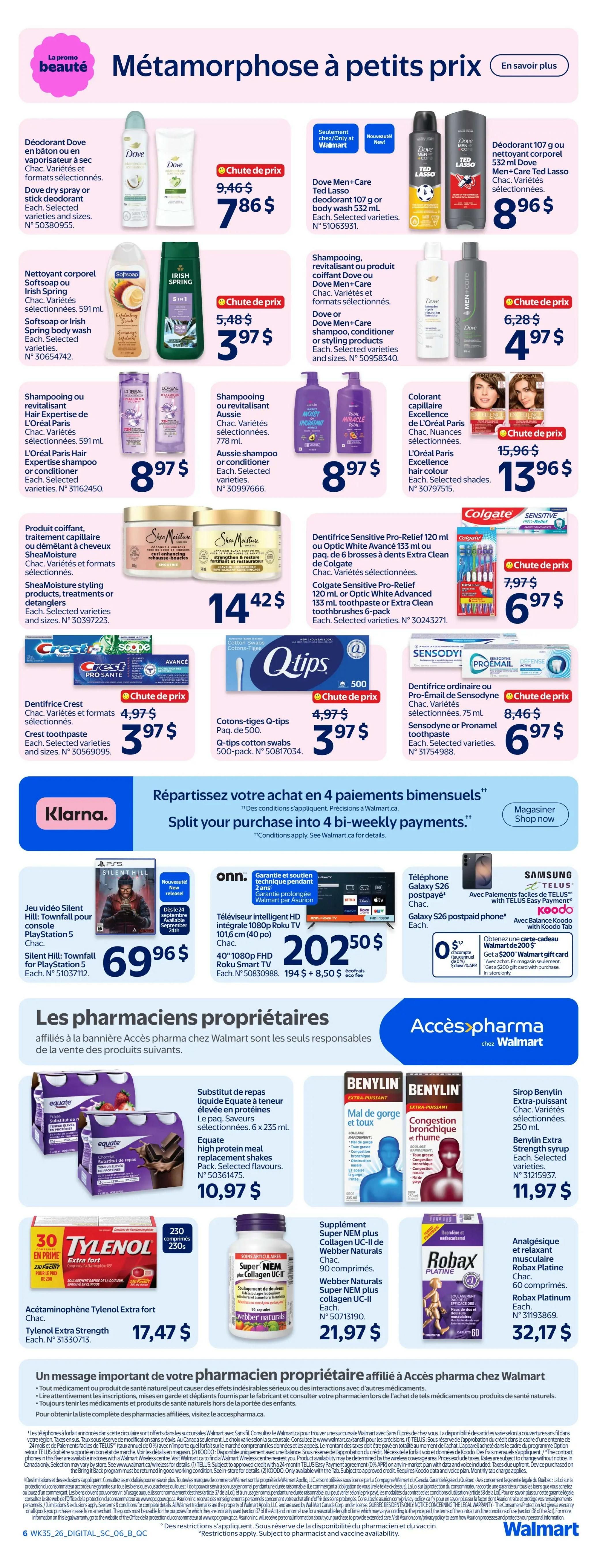 Walmart (ON) Flyer September 24 to 30