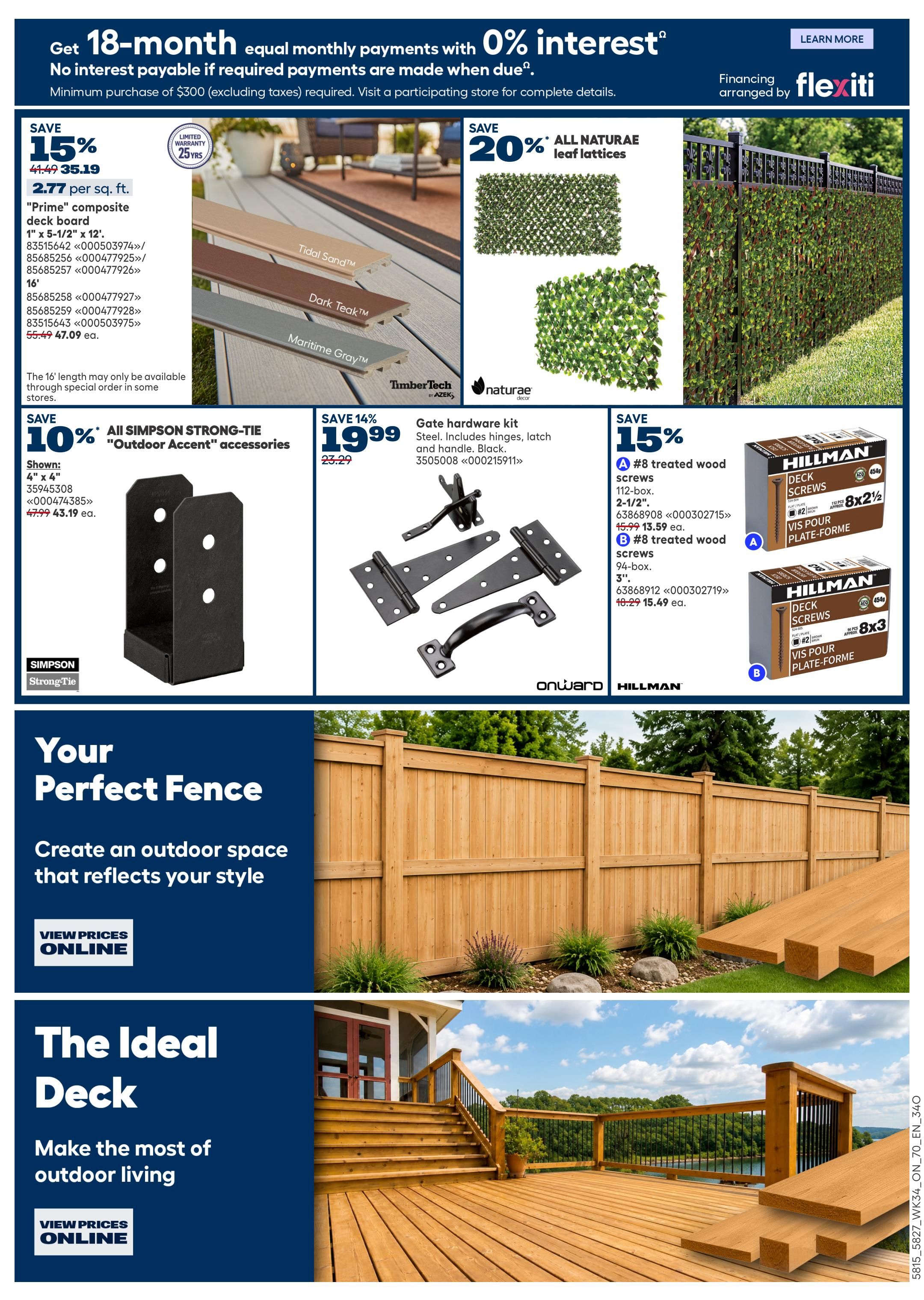 Rona & Rona+ (ON) Flyer September 24 to 30