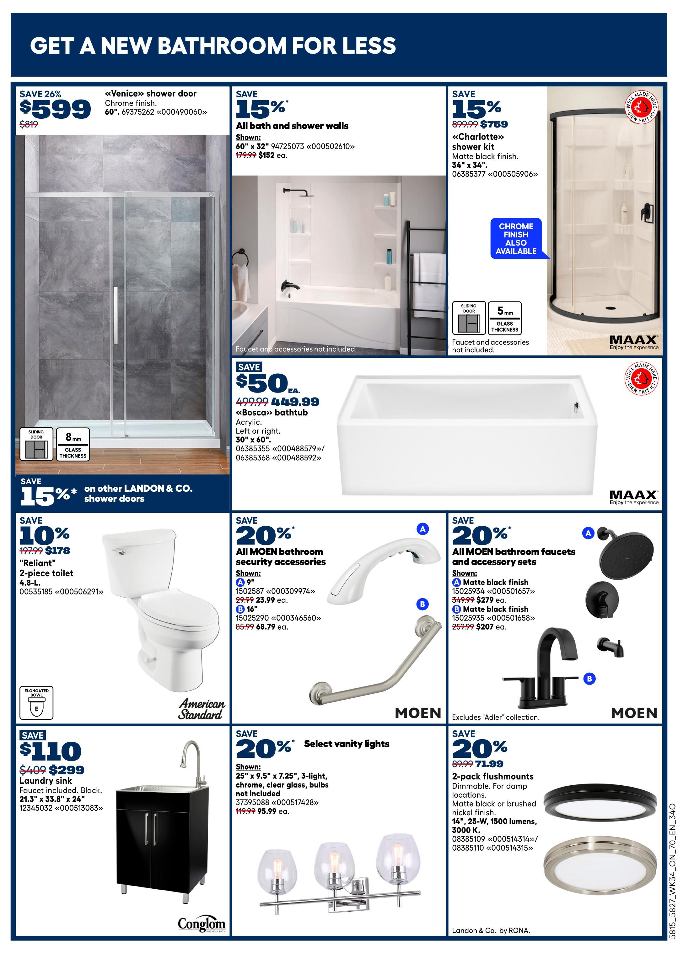 Rona & Rona+ (ON) Flyer September 24 to 30