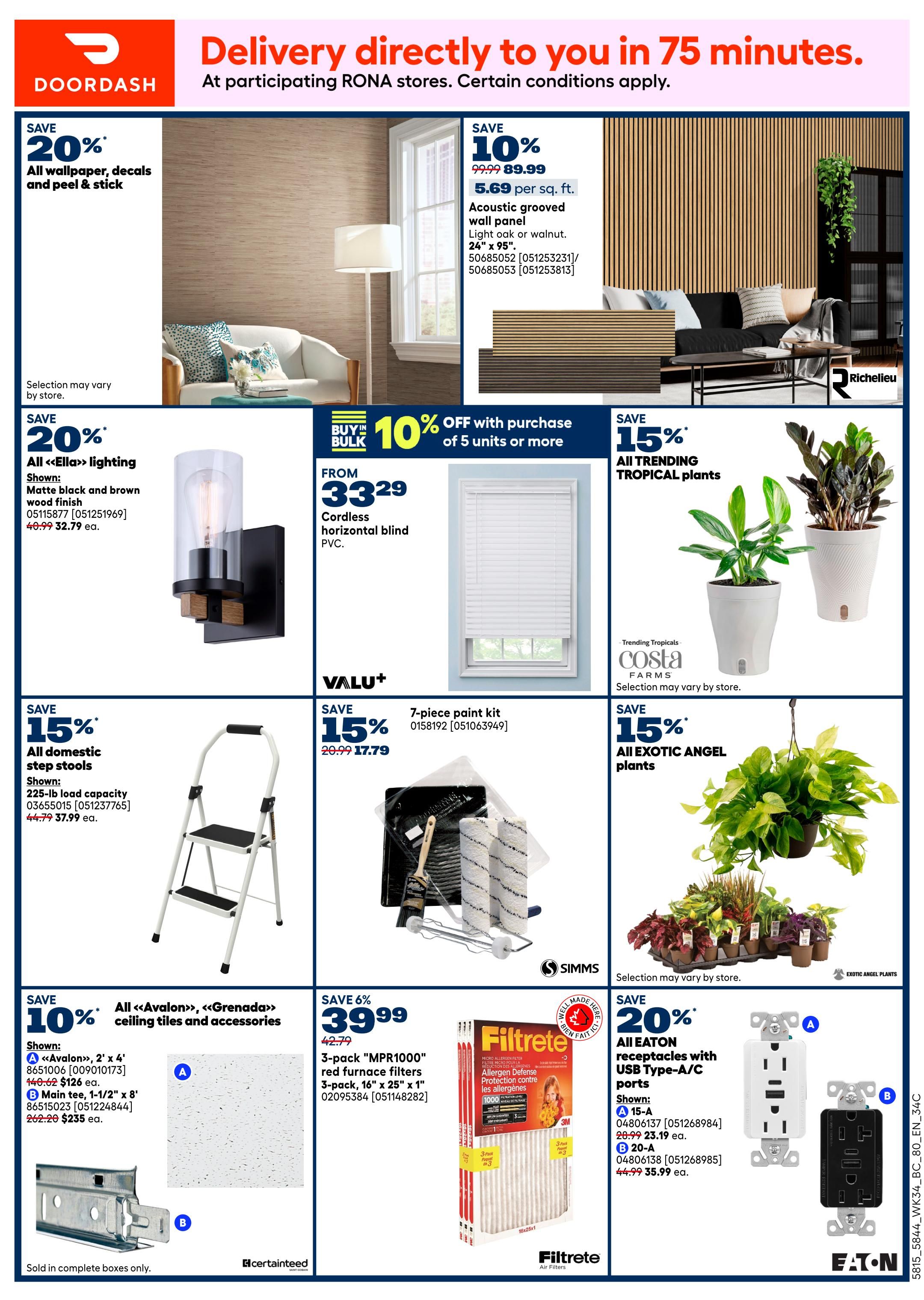 Rona & Rona+ (BC) Flyer September 24 to 30