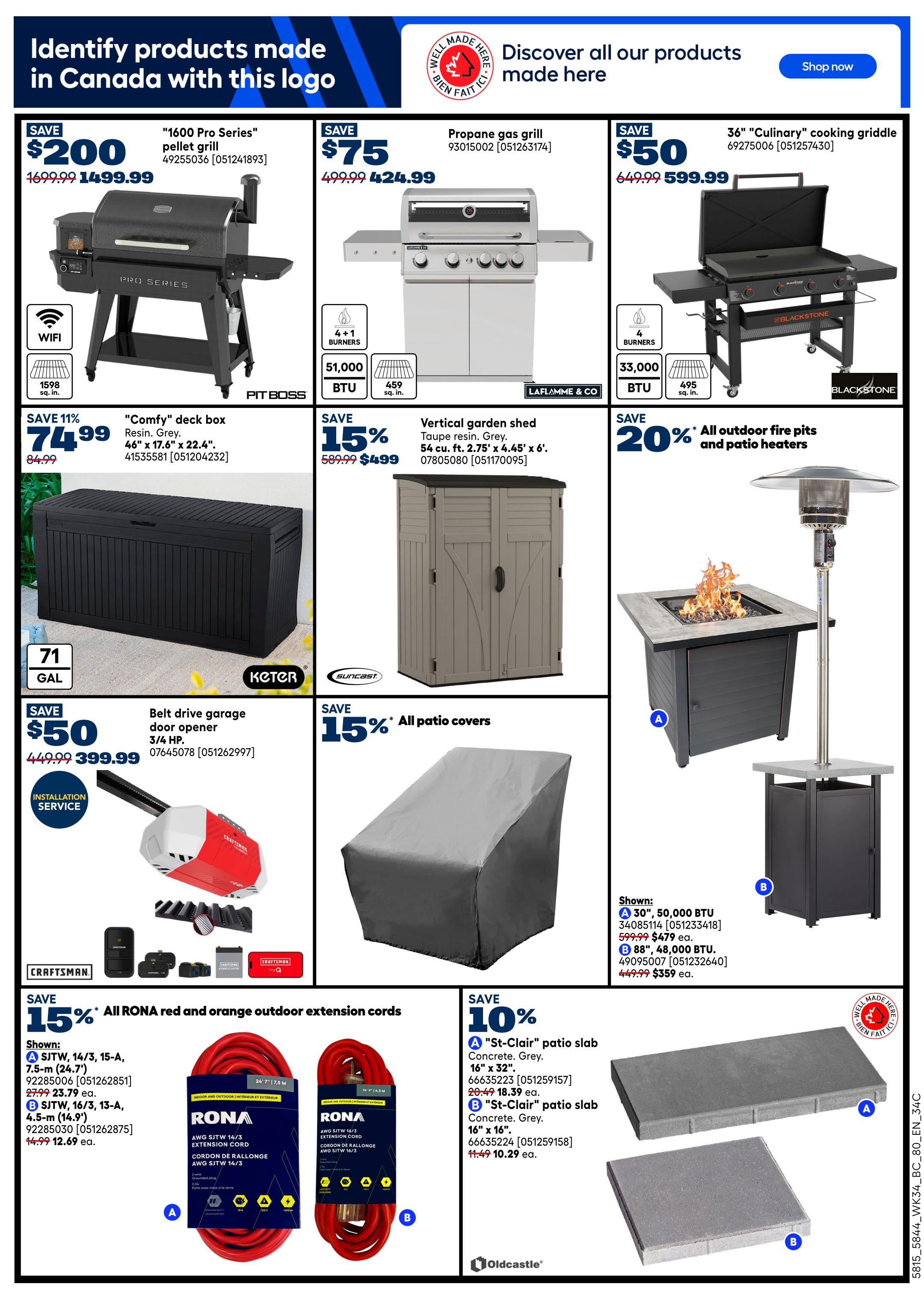 Rona & Rona+ (BC) Flyer September 24 to 30