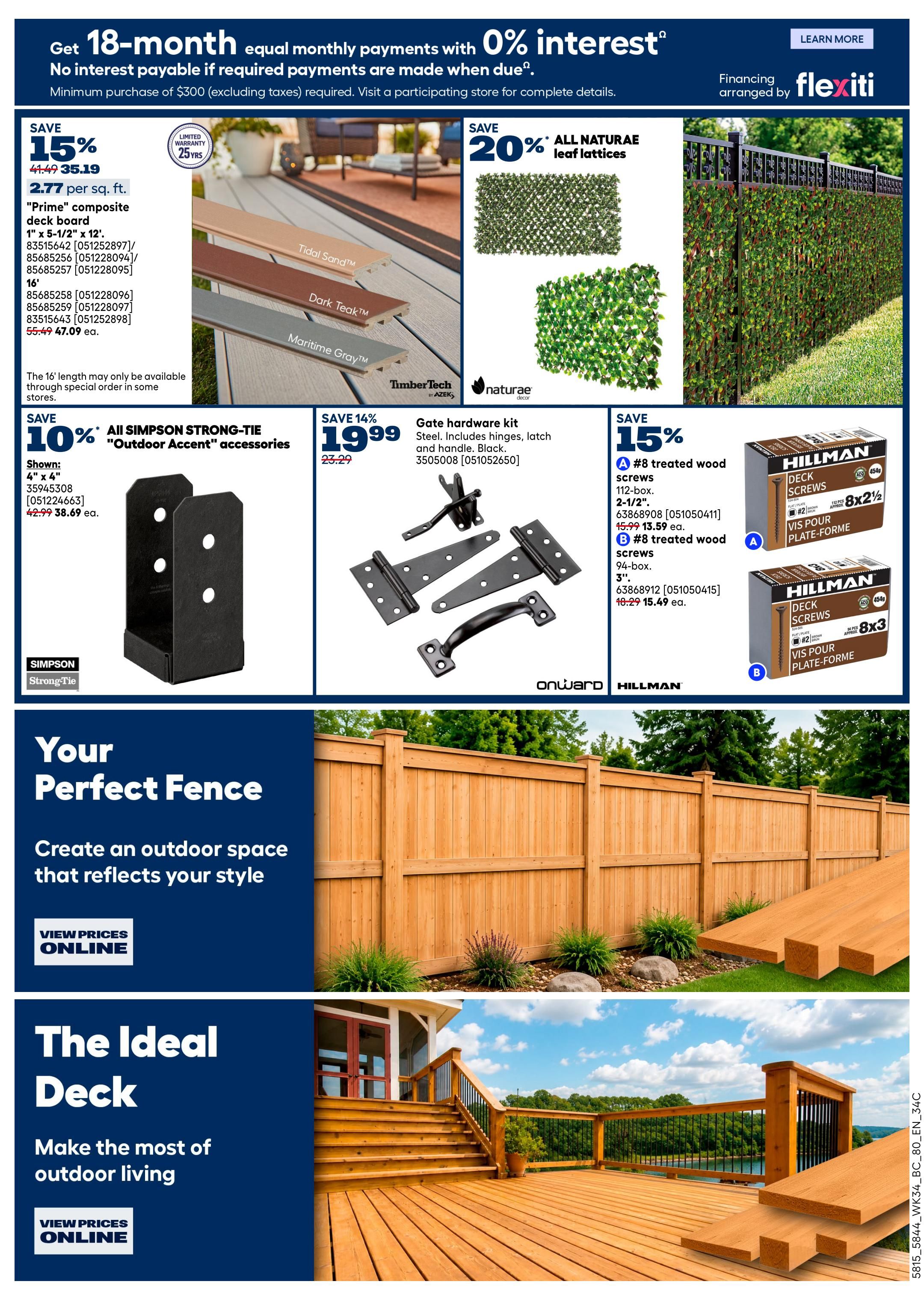 Rona & Rona+ (BC) Flyer September 24 to 30
